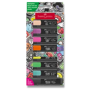 Zvýrazňovače Faber-Castell Textliner 46 Graffiti 8 ks